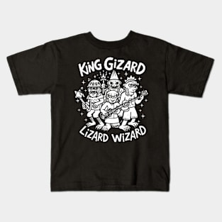 King Gizzard & The Lizard Wizard - Original Fan Art Kids T-Shirt